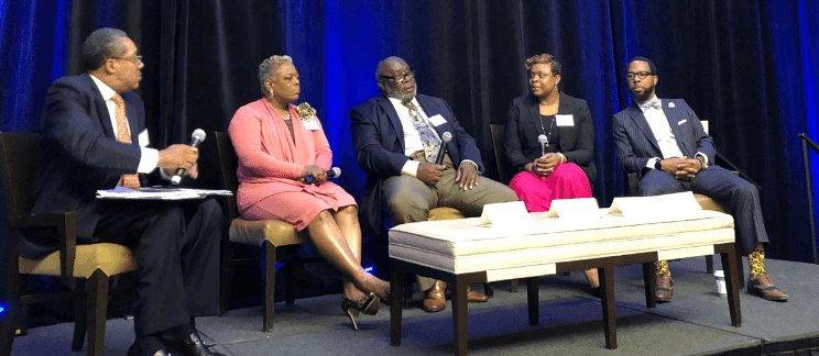 partner david prather moderates judicial panel on david prather attorney